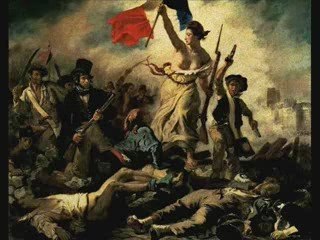 Le chant du départ et la liberté guidant le peuple