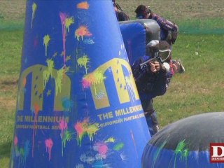 Matches de paintball à la ligue franco-suisse étape Guémar