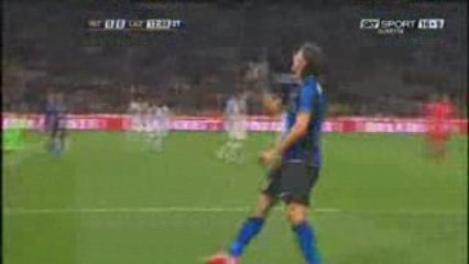 Gol di Ibrahimovic in Inter - Lazio
