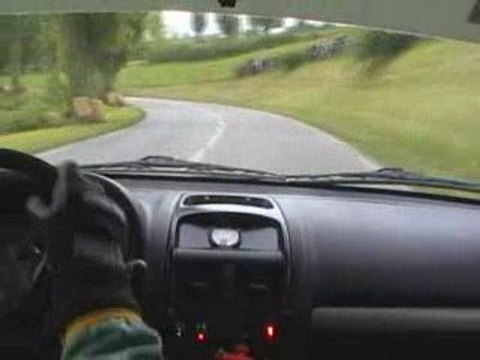 Course de cote des andelys 2009 en clio n3 montée 2