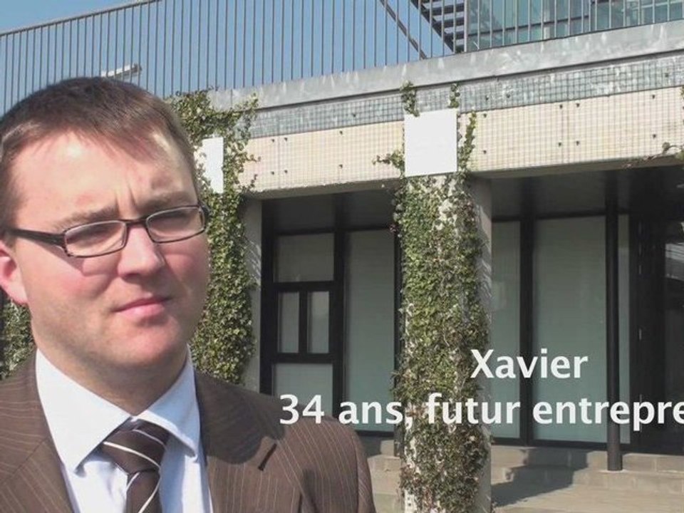 Xavier: “J’ai bon job mais je veux lancer mon projet"
