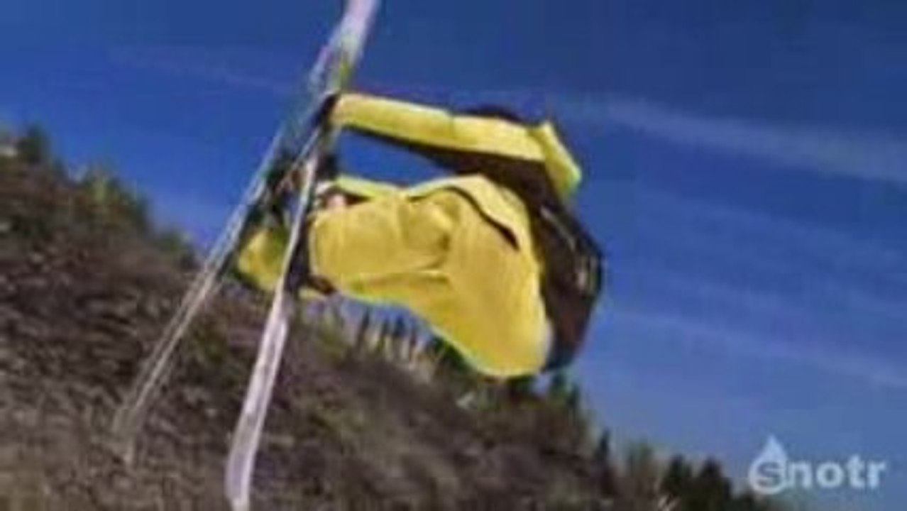 Slow-Mo Skiing