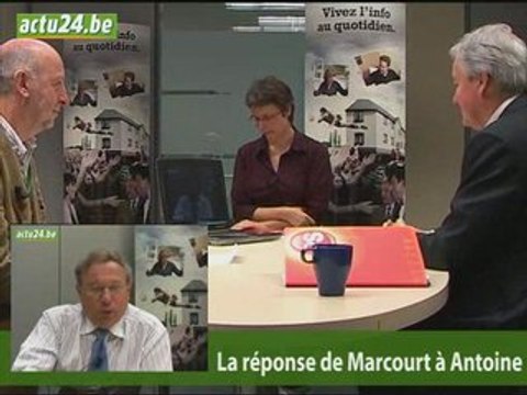 Actu24 - La réponse de Marcourt à Antoine