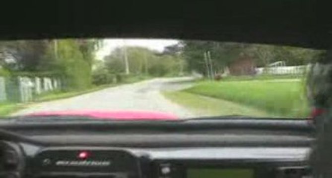 Eric BRUNSON rallye du muguet 2009 es5