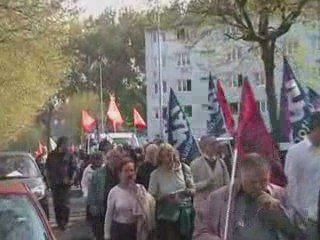 1er mai 2009 - manif à DUNKERQUE