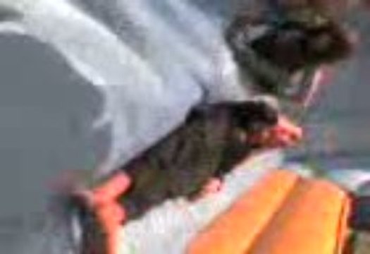 Léa & moi Dan le tobogan xD