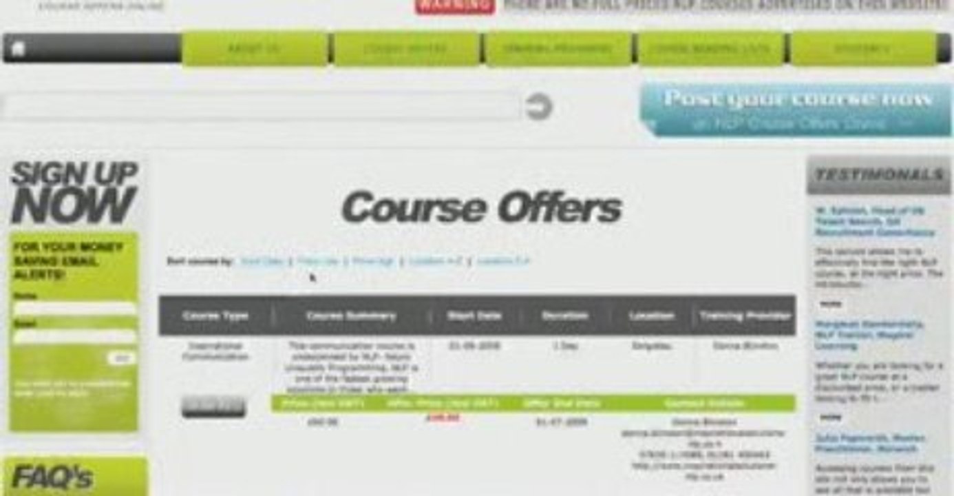 NLP Students - How to use our service Part 1