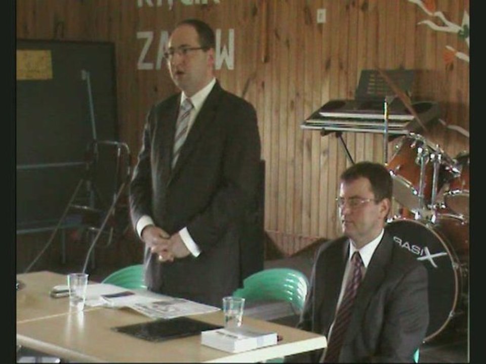 Adam Bielan w OSP Rzekuń