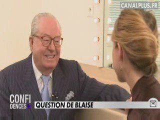 Jean-Marie Le Pen sur Canal +