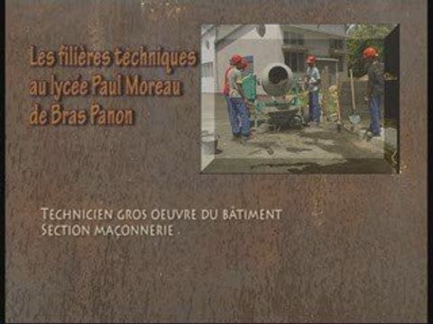 GROS OEUVRE BATIMENT pour Lycee Bras Panon