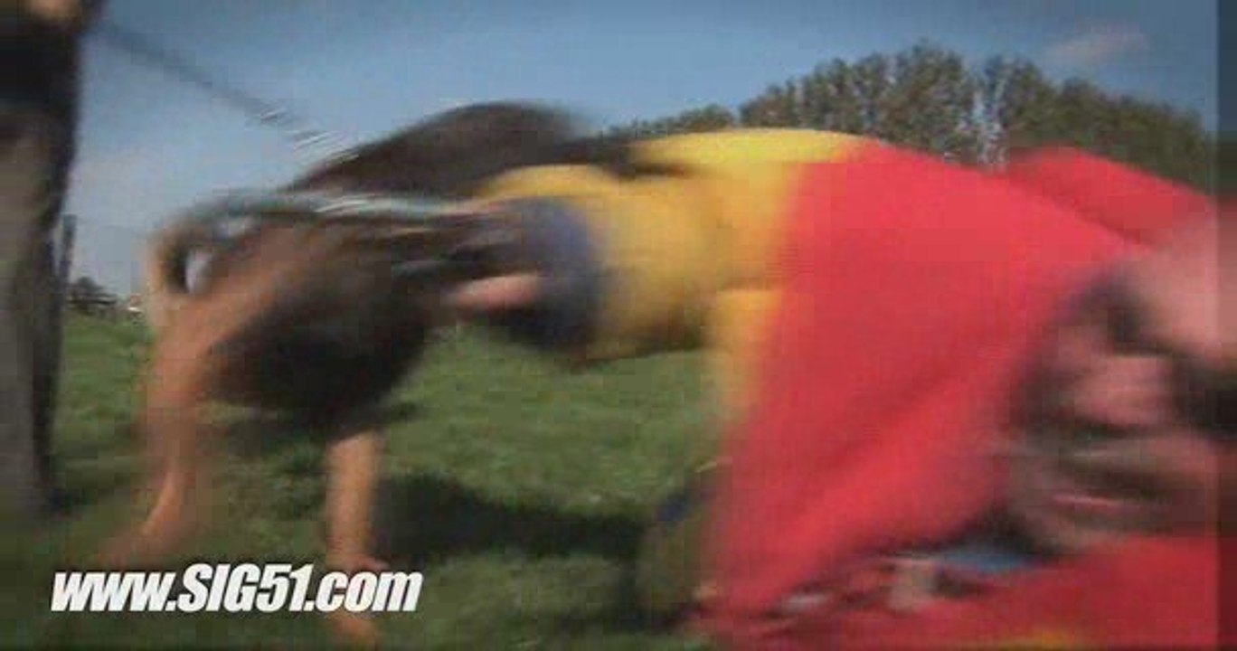 Sig 51 Dog attack Training (direct attack)