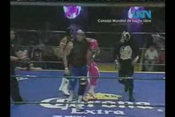 Dorada, Fantasma, Mascara vs Felino, Ephesto, Lizmark