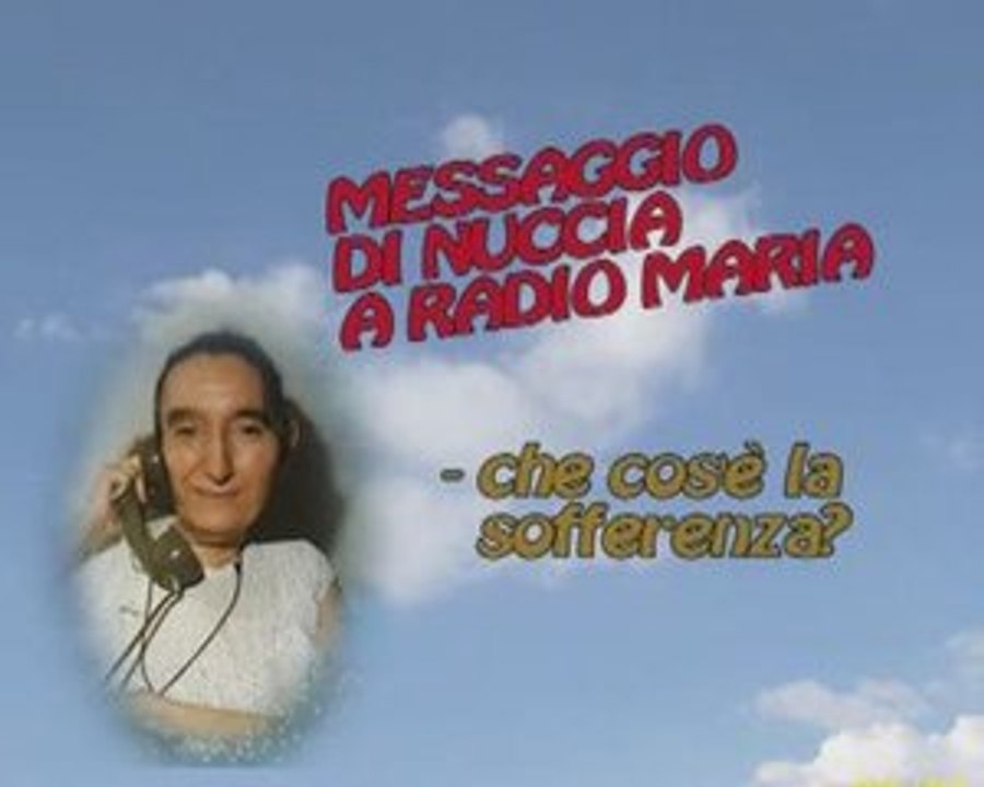 SOFFRIRE, PERCHE'?  DI NUCCIA TOLOMEO