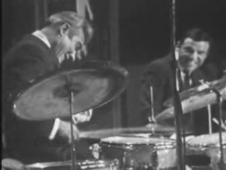 Gene Krupa  Buddy Rich on sammy davis jr show