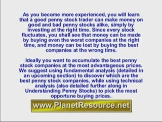 Picking Penny Stocks