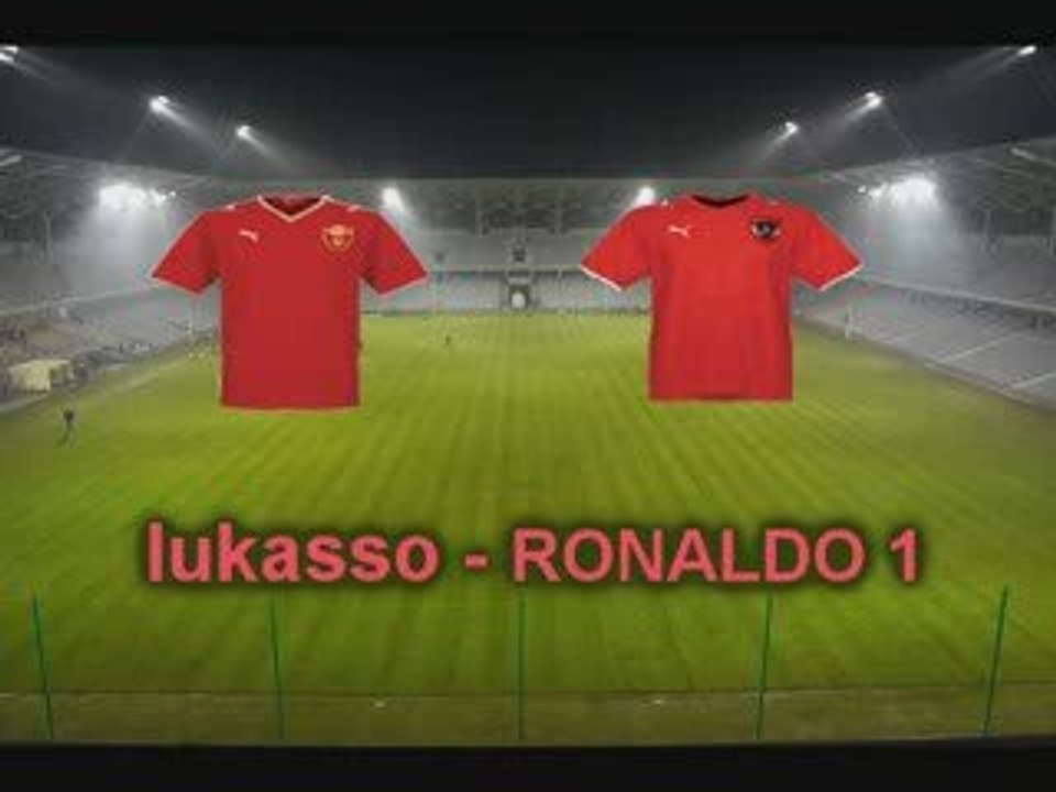 Eliminacje do World Cup 2009 - lukasso vs RONALDO 1