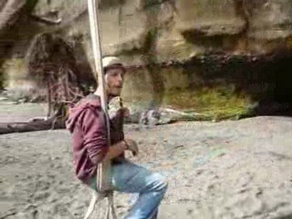 Ukulele sur la balançoire