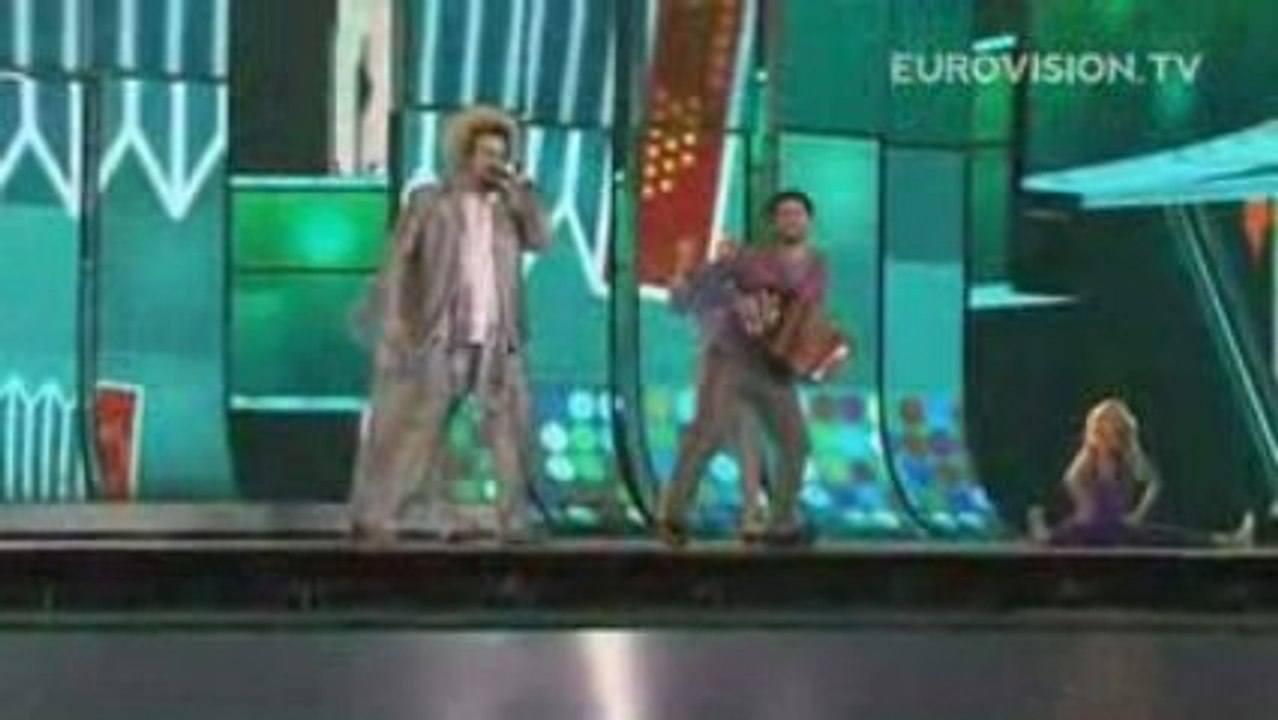Marko Kon   Milan Nikolic rehearsal serbia eurovision 2009