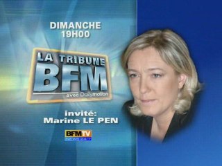 LA TRIBUNE DE MARINE LE PEN