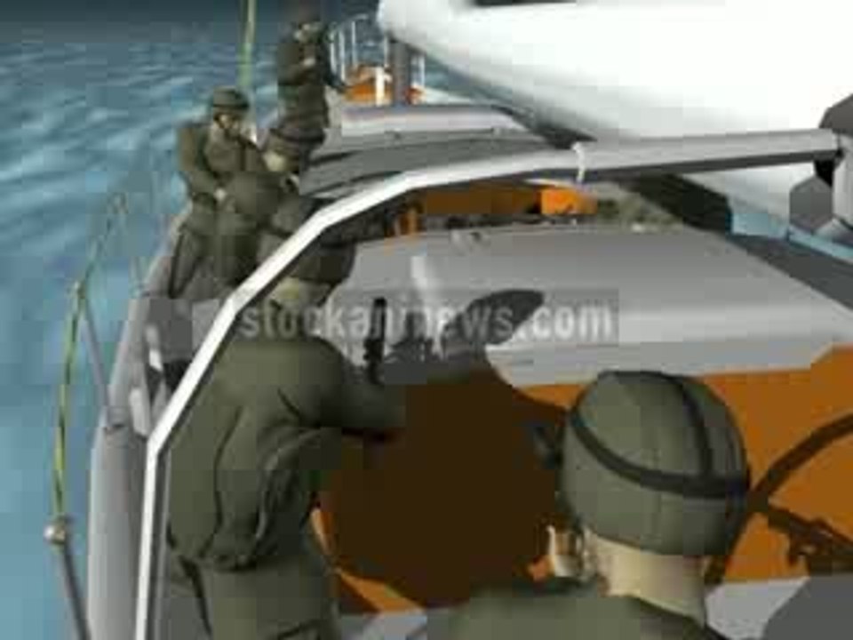 Somalia, the french yatch le Tanit freed by french special f