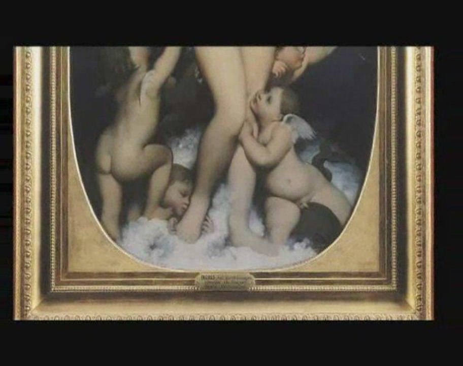 Musée Condé / Ingres / Venus Anadyomène