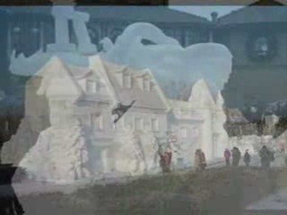 PhotoStory3 sculptures de neige