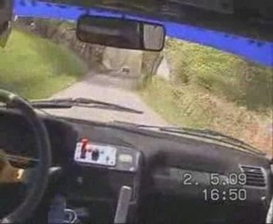 Rallye de Lozere ES1 Le Pompidou Equipage Vialla / Paupiere