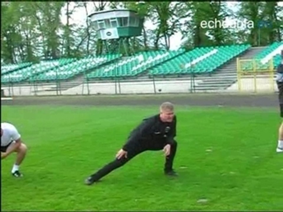 Trening Radomiaka przed meczem z KS Piaseczno