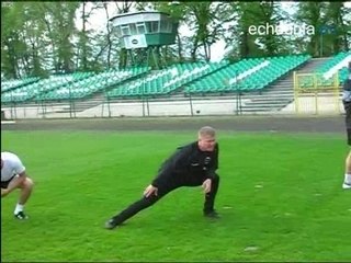 Trening Radomiaka przed meczem z KS Piaseczno