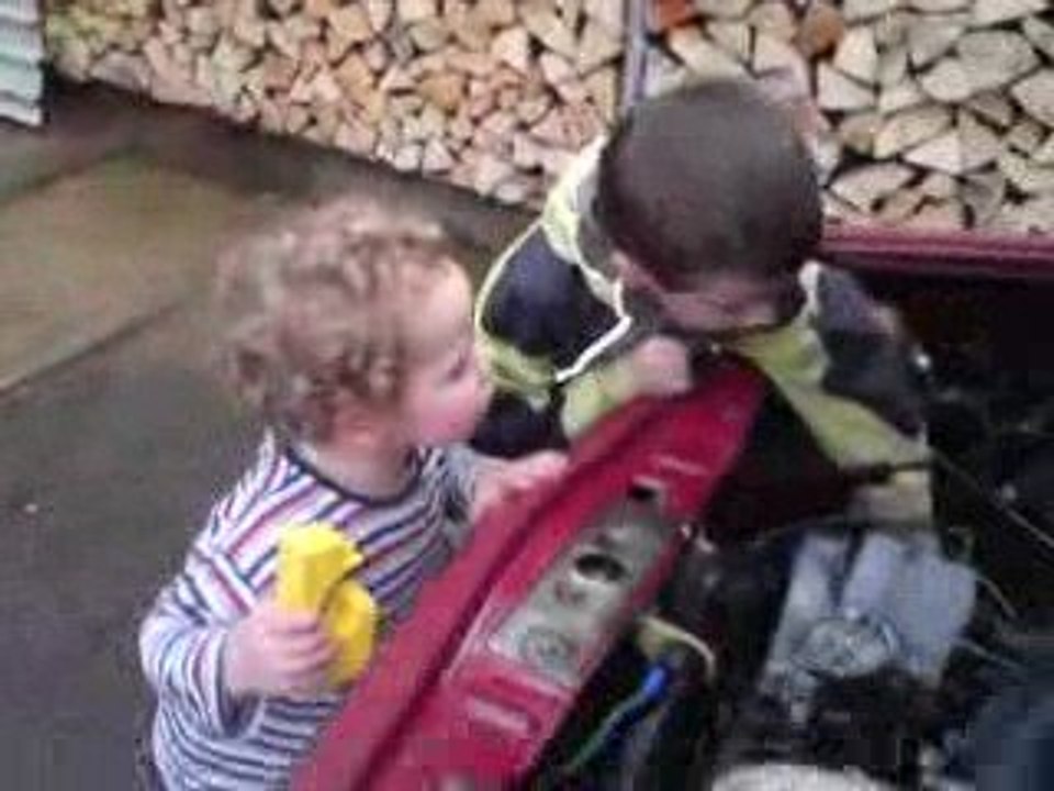 Ami 8 Break 1969 Arrivée en famille