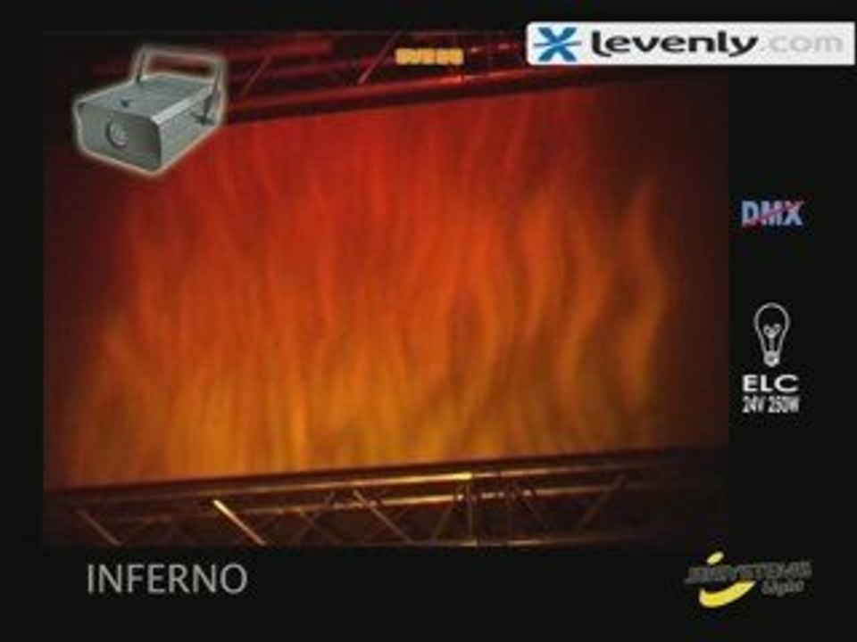 Jeu de lumière Inferno JB Systems by Levenly.com