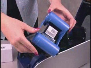 Zebra P120i - Loading Print Ribbons in the Printer