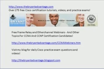 CCNA Video Practice Exam - A Little Bit Of Everything