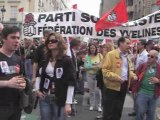 La fédération PS des Yvelines au défilé du premier mai