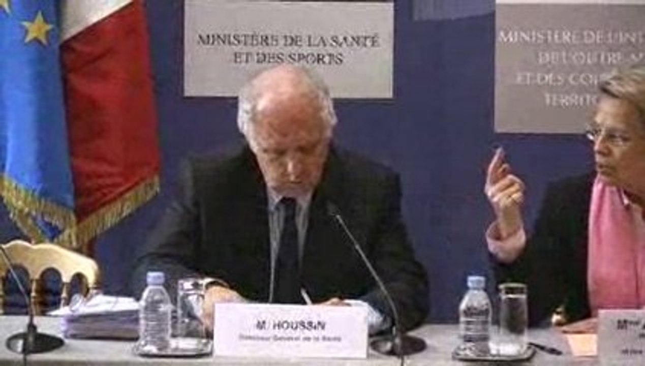 Conf. de presse Grippe AH1N1 03/05