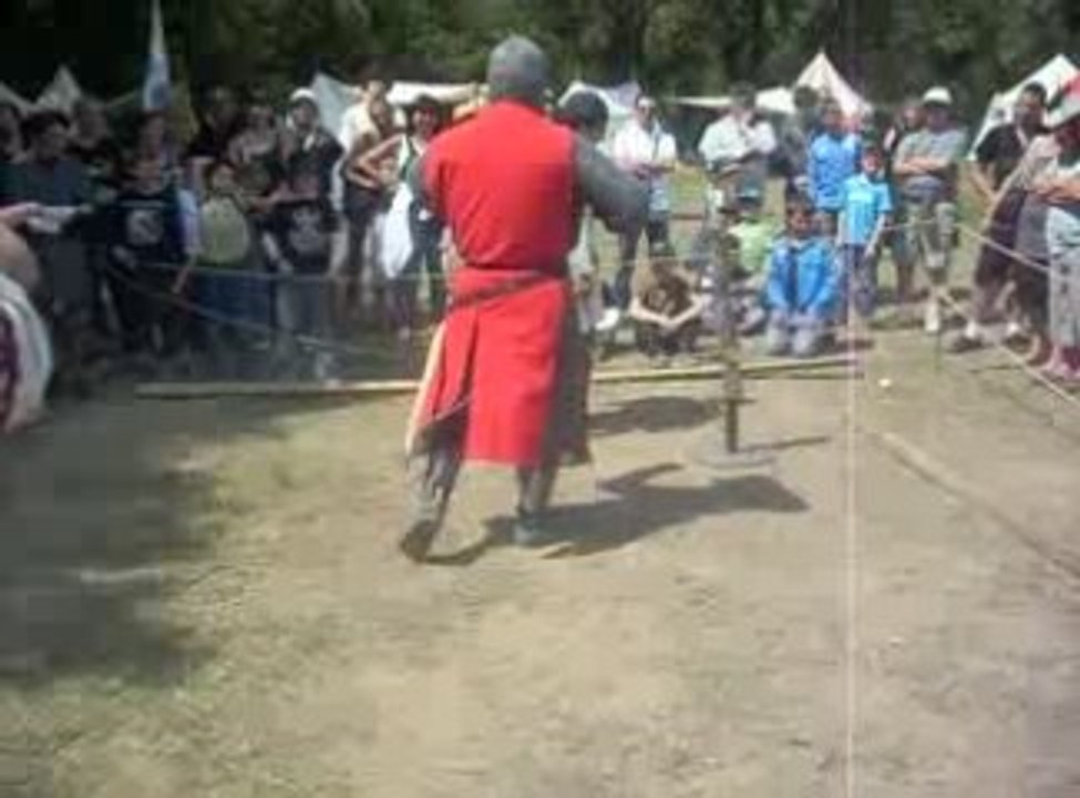 tournoi la Barben 2009 (l'épreuve d'estoc)