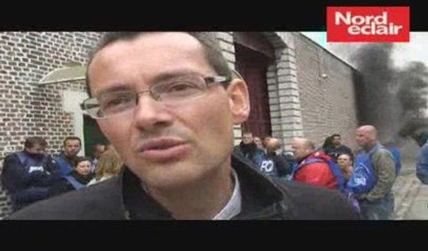 Blocage de la prison de Loos par les gardiens