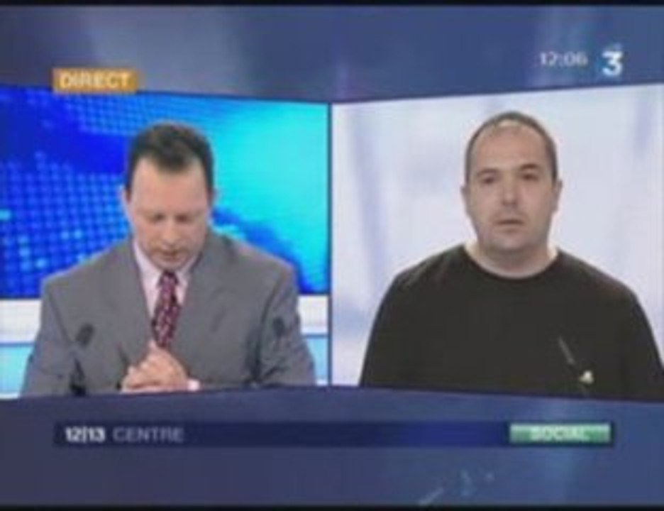 Blocage des Prisons - L Broudin - BFM TV - 4 mai 2009