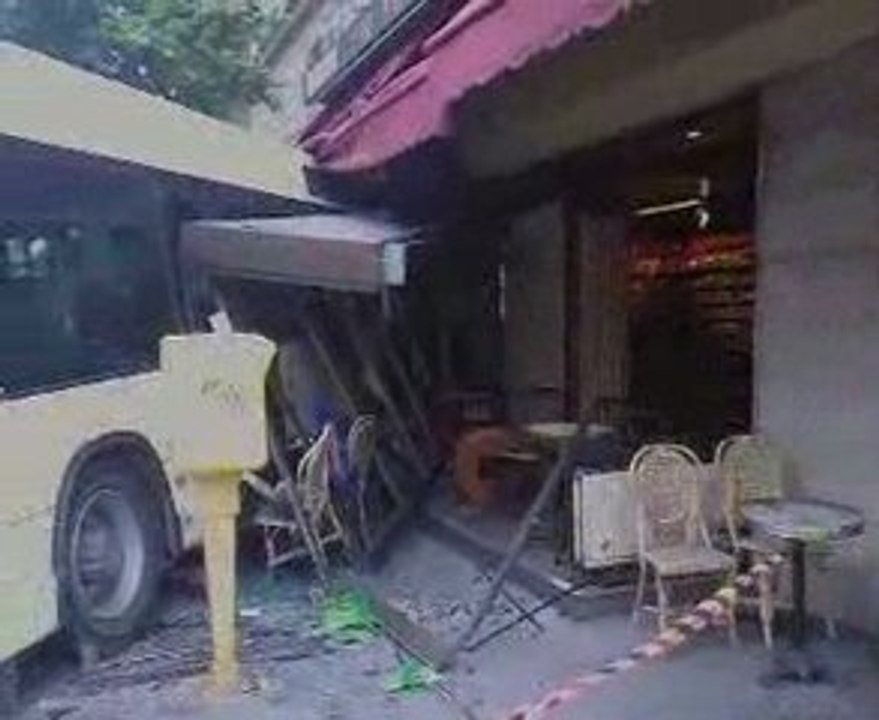 Accident de bus gare cardinet