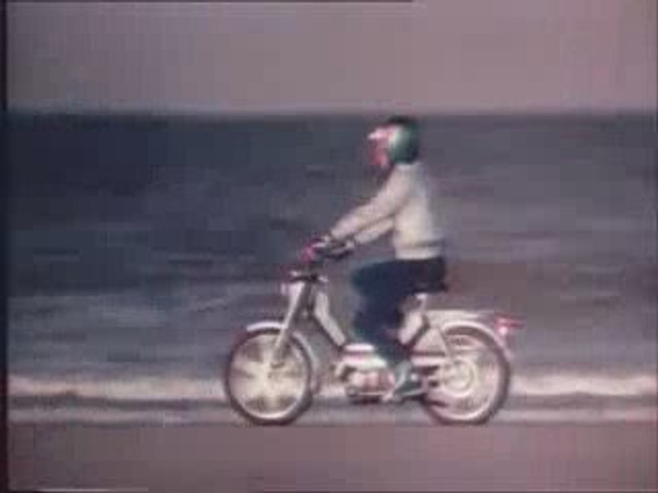 Pub mobylette Peugeot 105 (1980)