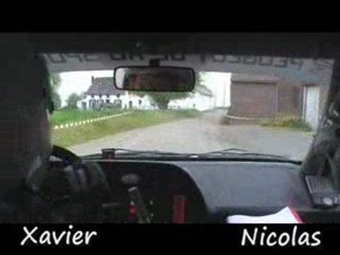 Xavier DeRo- Nicolas Scohy , Leptines Rally Peugeot 106