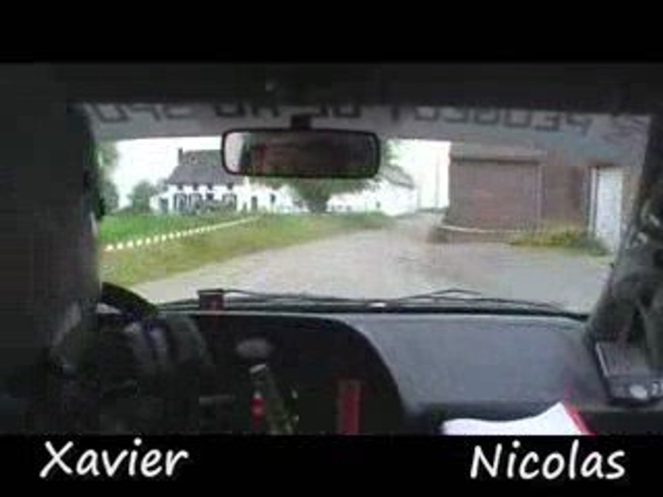 Xavier DeRo- Nicolas Scohy , Leptines Rally Peugeot 106