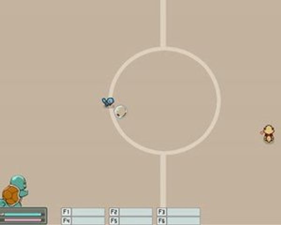 pokemon arene kami vid8 (carapuce bulle d'o)