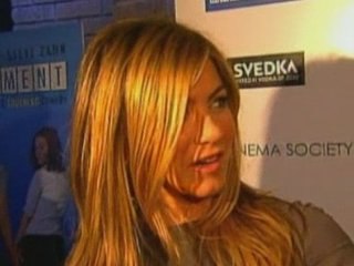 Jennifer Aniston at the Management premiere in New York