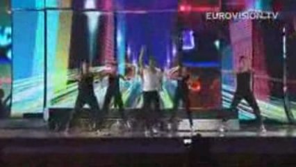 Sakis Rouvas Greece rehearsal at the 2009 Eurovision