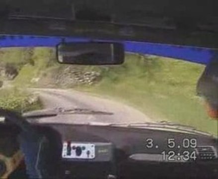 Rallye de Lozere ES5 Equipage Vialla/Paupiere