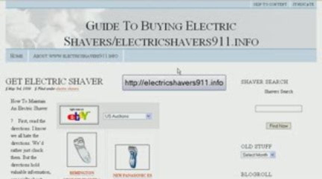New Electric Shavers