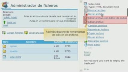 Como usar el administrador de archivos en Rvskin?