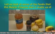 Weight Loss  with the Master Cleanse Diet Detox