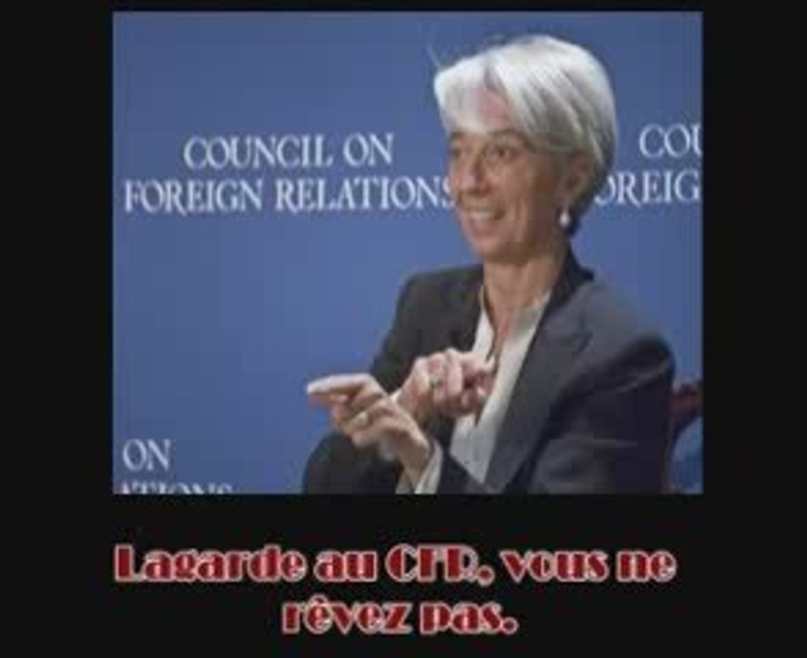 LLP - Christine Lagarde l'Américaine
